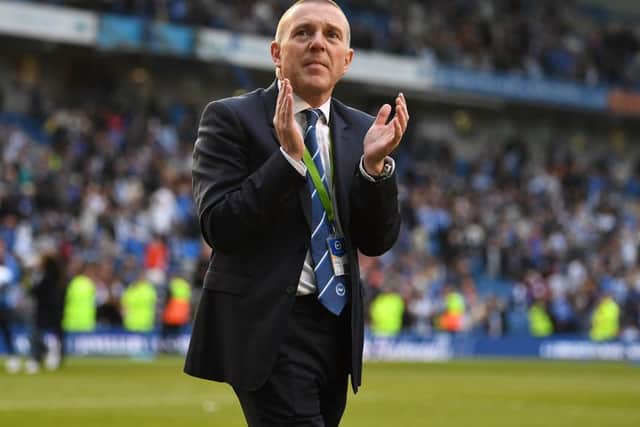Brighton and Hove Albion chief executive and deputy chairman Paul Barber