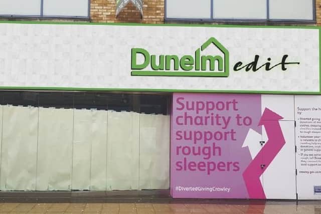 Proposed new shop signs