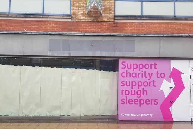 Proposed new shop signs