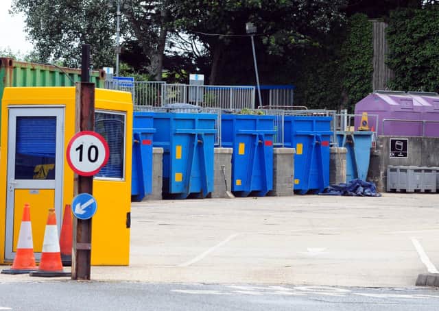 West Sussex rubbish tips have been closed since the end of March