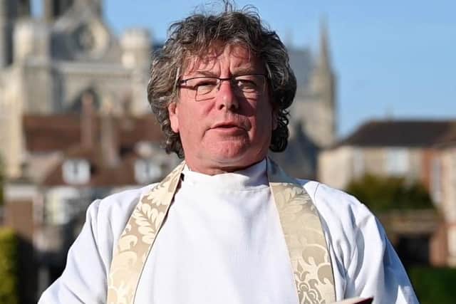 The Dean of Chichester, the Very Rev Stephen Waine