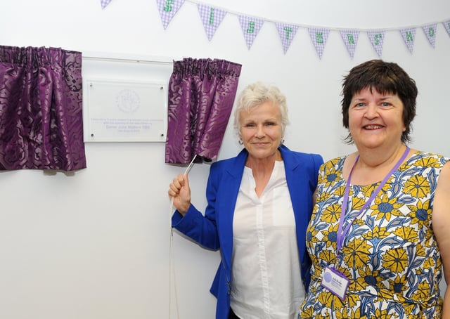 My Sisters' House celebrates its fifth anniversary with Dame Julie Walters officially opening the new centre building in 2019.  Picture: Sarah Standing