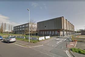 The former EDF Energy offices with the car park to the rear (Photo from Google Maps Street View)
