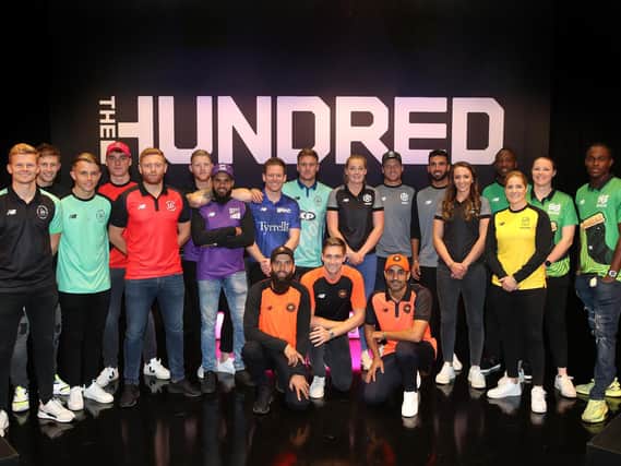 The captains at the launch of The Hundred last October / Picture: Getty