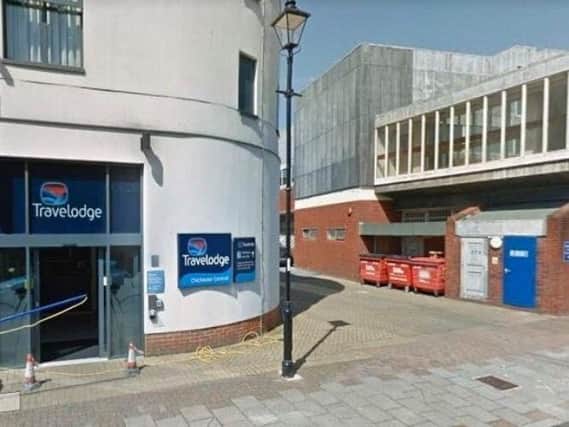 Travelodge Chichester Central in Chapel Street. Photo: Google Street View