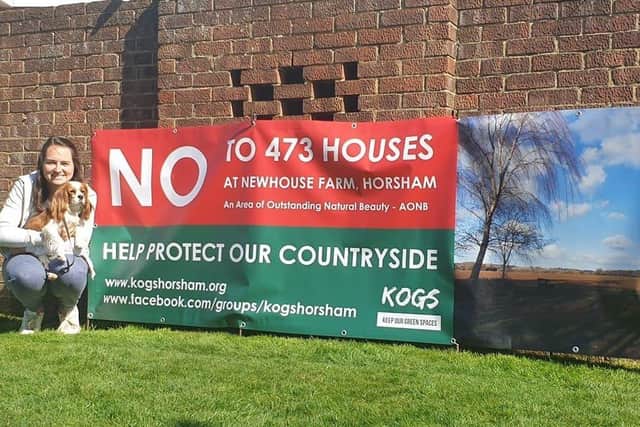 Protests are growing over developers' proposals to build 473 homes on Horsham farmland SUS-200105-133431001