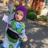 Ethan Taylor as Buzz Lightyear from Toy Story