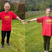 Ray Hall and Lottie Cooper have raised nearly £5,000 for Pancreatic Cancer Research Fund
