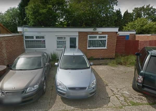 Giving Back Crawley wants to run an evening kitchen for the homeless in this unit (Photo from Google Maps Street View)