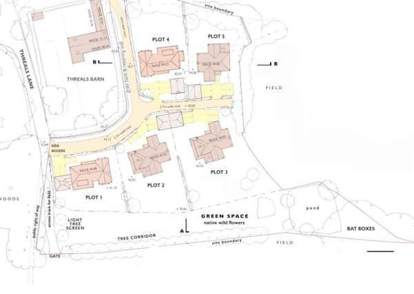 Layout plans for new Thakeham homes proposed
