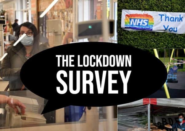 Take our lockdown survey