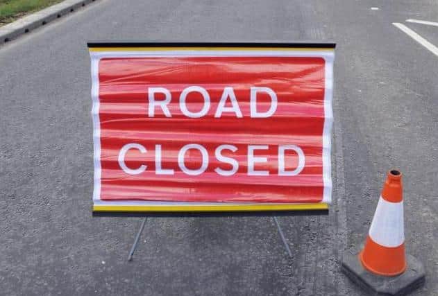 The C7 road will be closed overnight next month