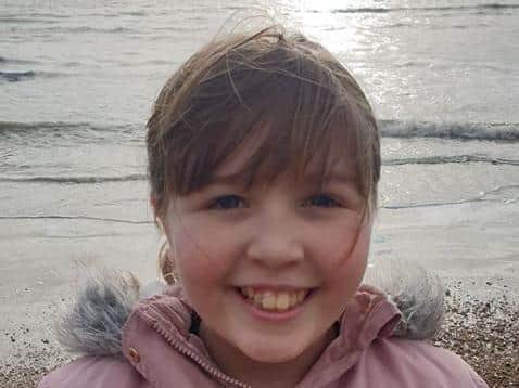 Keira Lee, 10, from Lancing