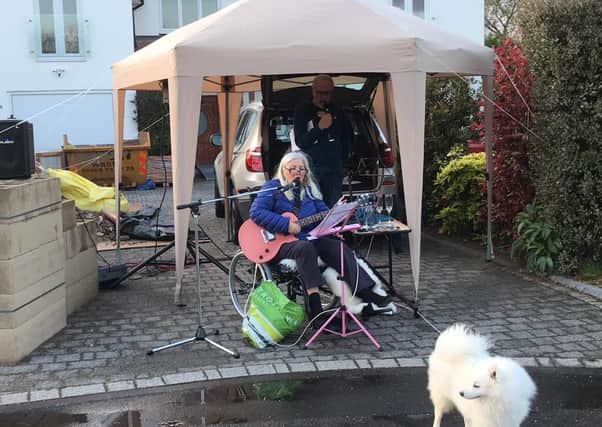 Despite being in a wheelchair,Yvonne Sutcliff was determined to do her bit in the community. Photo: Kate Stewart