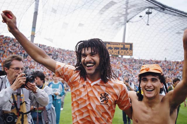 Ruud Gullit was briefly a teammate of Gary Wheatcroft's