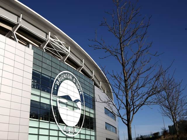 Three players have tested positive at Brighton and Hove Albion