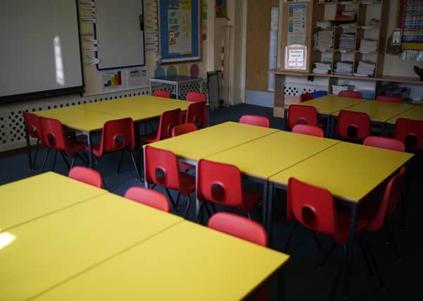 The vast majority of school children have been off since late March (Christopher Furlong/Getty Images) SUS-201105-155734001