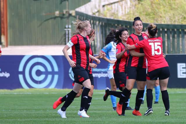 Lewes Women play in the second tier of the English game and are treated equally to the club's men / Picture: Lewes FC