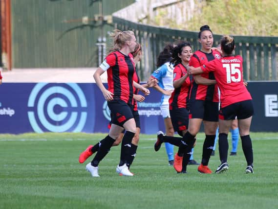 Lewes Women play in the second tier of the English game and are treated equally to the club's men / Picture: Lewes FC