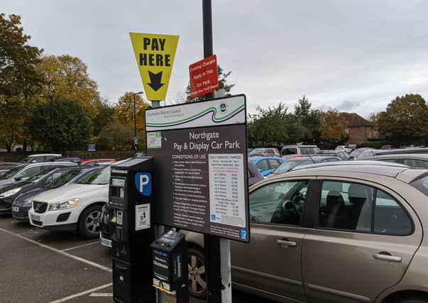 Northgate is one of Chichester District Council's pay and display car parks