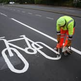 New cycle lanes are being created