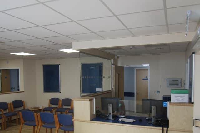 Inside the new Urgent Treatment Centre at Lewes Victoria Hospital. Picture by Sussex NHS Commissioners