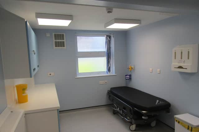 Inside the new Urgent Treatment Centre at Lewes Victoria Hospital. Picture by Sussex NHS Commissioners
