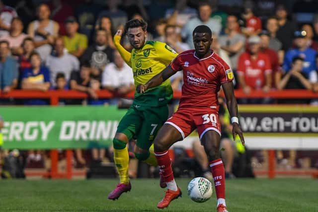 Will Crawley Town fans see Bez Lubala in action again this season?