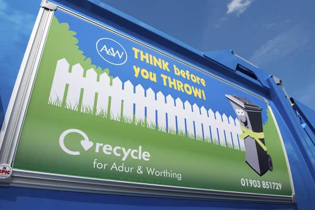 Worthing and Adur Council launch of their new waste truck fleet at their depot in Commerce Way Lancing

Please Credit  - Simon Dack / Vervate SUS-200514-135844001