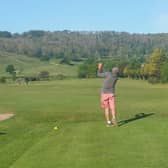 Golfers tee off at Eastbourne Royal Golf Club