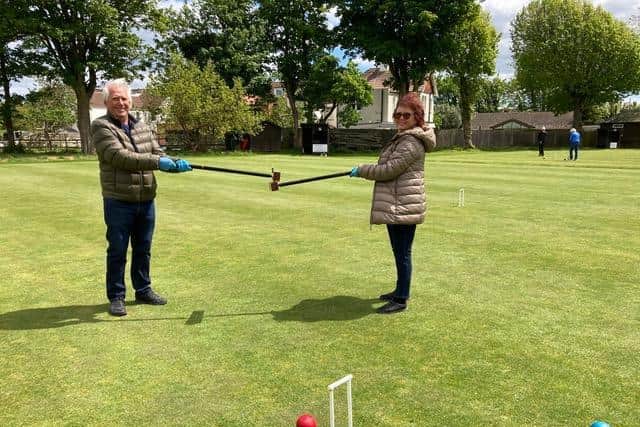 Croquet is the perfect sport for social distancing