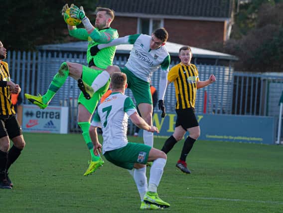Bognor aim to keep on playing entertaining football despite spending big money on the ground / Picture: Tommy McMillan