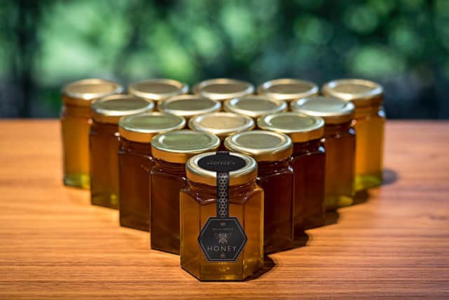 Honey produced by the Rolls-Royce bees