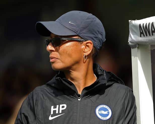 Brighton and Hove Albion Women's manager Hope Powell