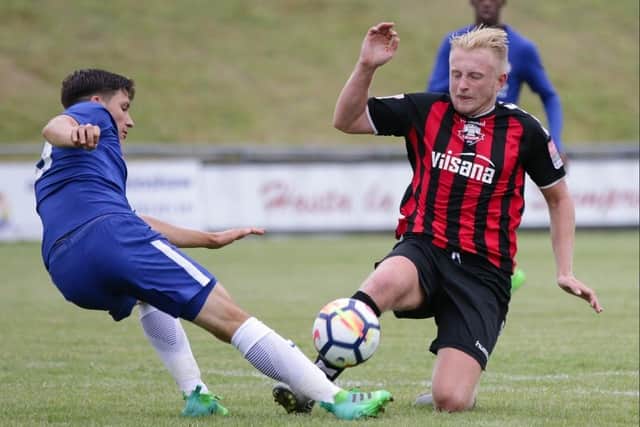 Lewes drew a large crowd when they hosted a Chelsea development side