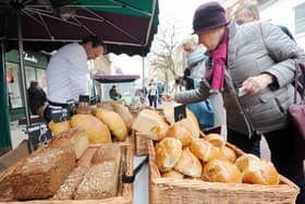 The farmers' market is set to resume