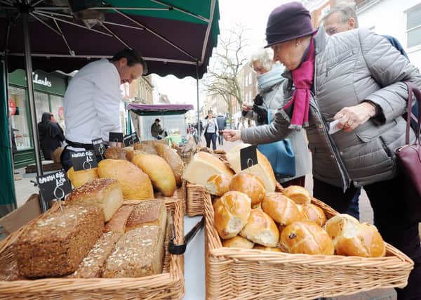 The farmers' market is set to resume
