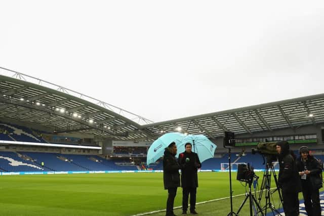 TV cameras could be back at the Amex Stadium if the Premier League season resumes