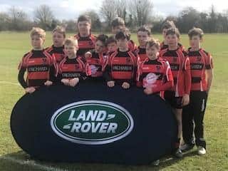U12 Hurricanes at the Land Rover Cup earlier in the season