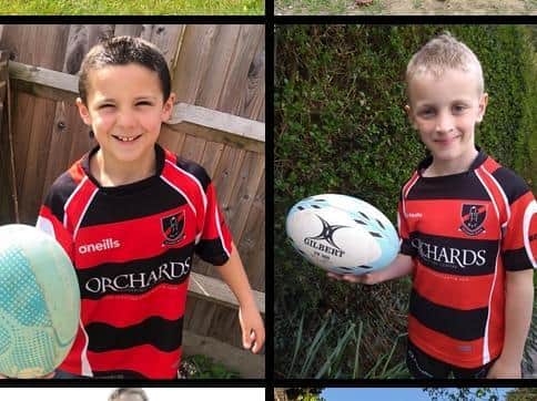 Heath minis and juniors across the ages have been recognised for their progress and developing rugby skills