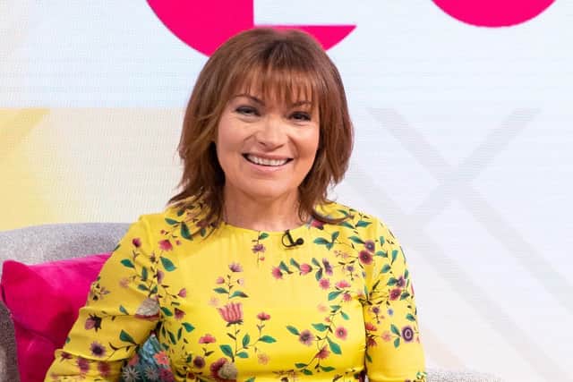 Lorraine toldGood Morning Britain viewers thatdomestic abuse has 'sadly,soured' during lockdown and has been described as a 'second epidemic running alongside coronavirus'. Courtesy of ITV Pictures