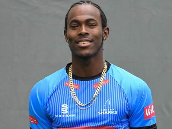 There's a Jofra Archer T20 jumper to be secured in the Together Through This Test auction