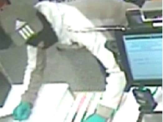 CCTV images have been released following the armed robbery. Photo: Sussex Police