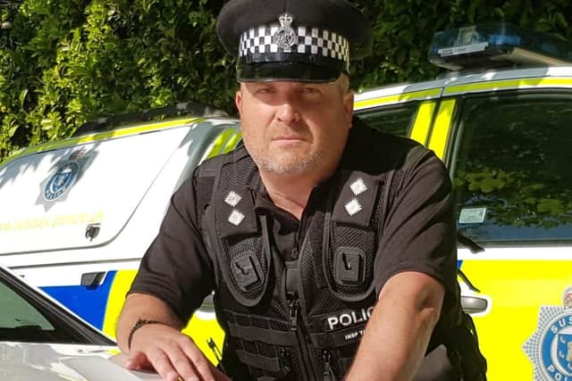 Mid Sussex Prevention Inspector Darren Taylor