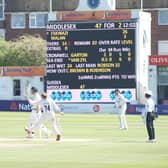 When will we see cricket at Hove?
