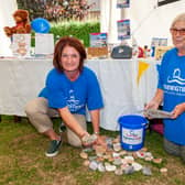 Moira Gardner, community fundraising officer, left, and volunteer Janet Green at last year's Littlehampton Town Show, promoting Turning Tides. Picture: Scott Ramsey
