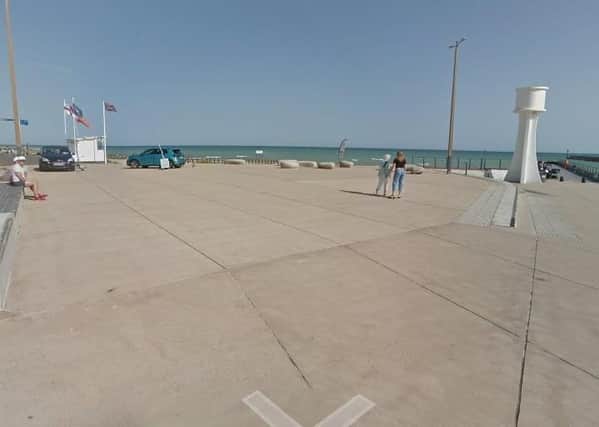 One of the spots being considered near the pier (Photo from Google Maps Street View)