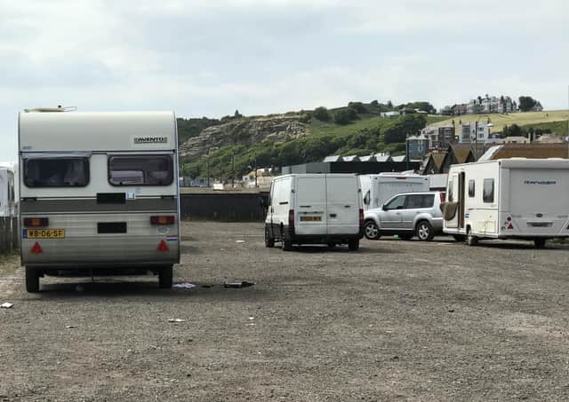 The travellers' vans left this morning SUS-200528-125756001