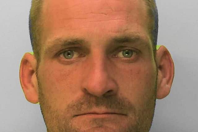 Bradie Thomson, 31, of The Steyne, Worthing. Picture: Sussex Police