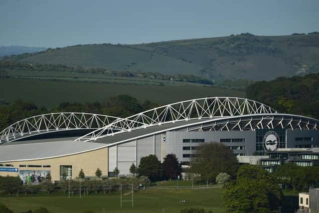 Albion expect to conclude their home matches at the Amex Stadium